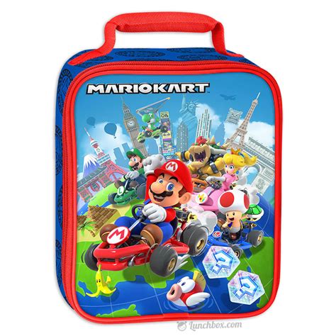 super mario brothers metal lunch box|super mario backpack and lunchbox.